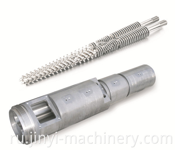 Conical twin screw barrel 01 - NBJY